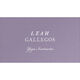 Typography Double Sided Shimmer Business Cards Image 8 of 12
